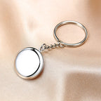 Vnox Personalize Engrave Name Heart Locket Key Chains for Women Men,Custom Family Love Photos Anniversary Keepsake Gifts