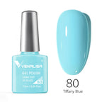 VENALISA Nail Gel Polish Semi Permanent Gellack Nail Art Salon 120 Color Glitter 7.5ml Soak off Organic UV LED Nail Gel Varnish