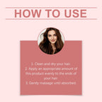 Shiny Hair Oil Deep Moisturizing Repair Dry Damaged Split Ends Hair Anti Frizz Restore Hair Luster Smooth Nourishing Hair Serum