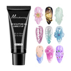 30g Nail Rhinestone Glue for Nails Super Strong Gel Nail Glue for Nail Charm 3D Nails Bling Gel Decoration Gem Nail Art Diamonds