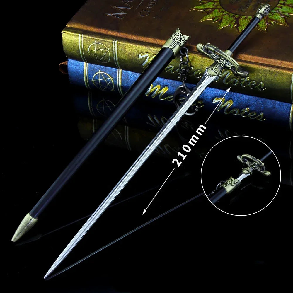 22cm Metal Home Ornament Needle Dawn Oathkeeper Longclaw Blackfyre Game Valyrian Steel GOT of Thrones TV Series Peripherals Toys