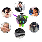 6/12 Sides Cube Decompression Toy Rainbow Stress Relief Autism ADHD OCD Anxiety Sensory Toys Fingertip Desk Toy for Kids Adult