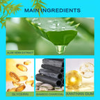 Witch Hazel Bamboo Charcoal Cleaning Nose Patch 30 pieces/bag -1 bag