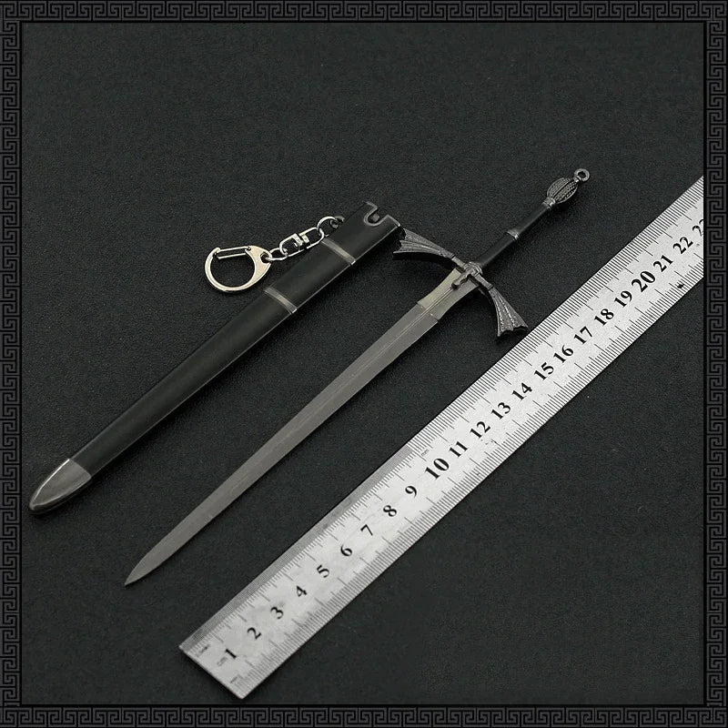 22cm Metal Home Ornament Needle Dawn Oathkeeper Longclaw Blackfyre Game Valyrian Steel GOT of Thrones TV Series Peripherals Toys