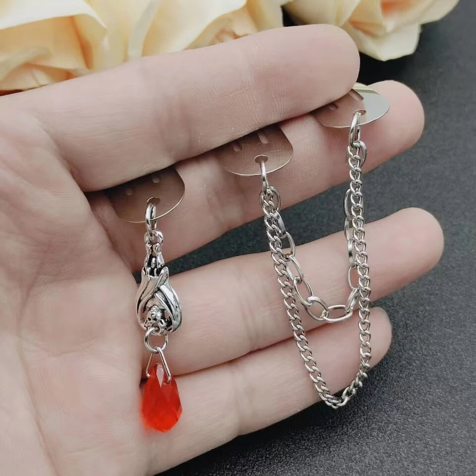 Fashion Metal Geometry Pendant Hair Clip Women's Love Butterfly Star Headwear Punk Girls' Hair Accessories Charm Jewelry Gift