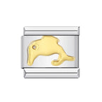 Trendy Italian Charms Bracelet 26 English A-Z Letter Name Custom Gold Color DIY Jewelry Making Gift Hand Bangle Chain Jewellry