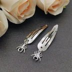 Fashion Metal Geometry Pendant Hair Clip Women's Love Butterfly Star Headwear Punk Girls' Hair Accessories Charm Jewelry Gift