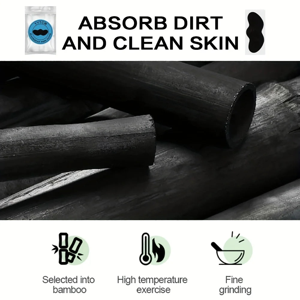 Witch Hazel Bamboo Charcoal Cleaning Nose Patch 30 pieces/bag -1 bag