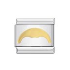 Trendy Italian Charms Bracelet 26 English A-Z Letter Name Custom Gold Color DIY Jewelry Making Gift Hand Bangle Chain Jewellry